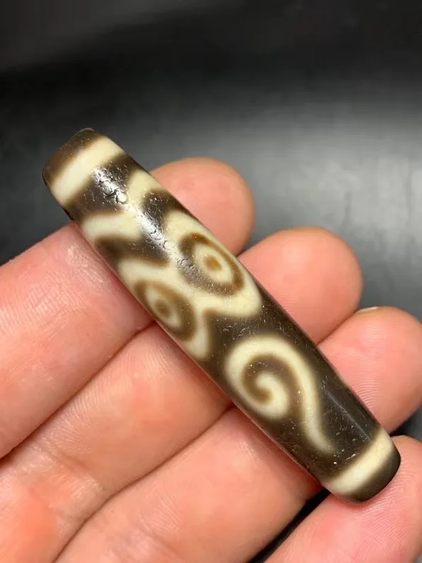 Magic Power Tibetan Agate Banruofaxiang Symbol dZi Bead Pendant Amulet LKbrother Talisman RPL230601nvs