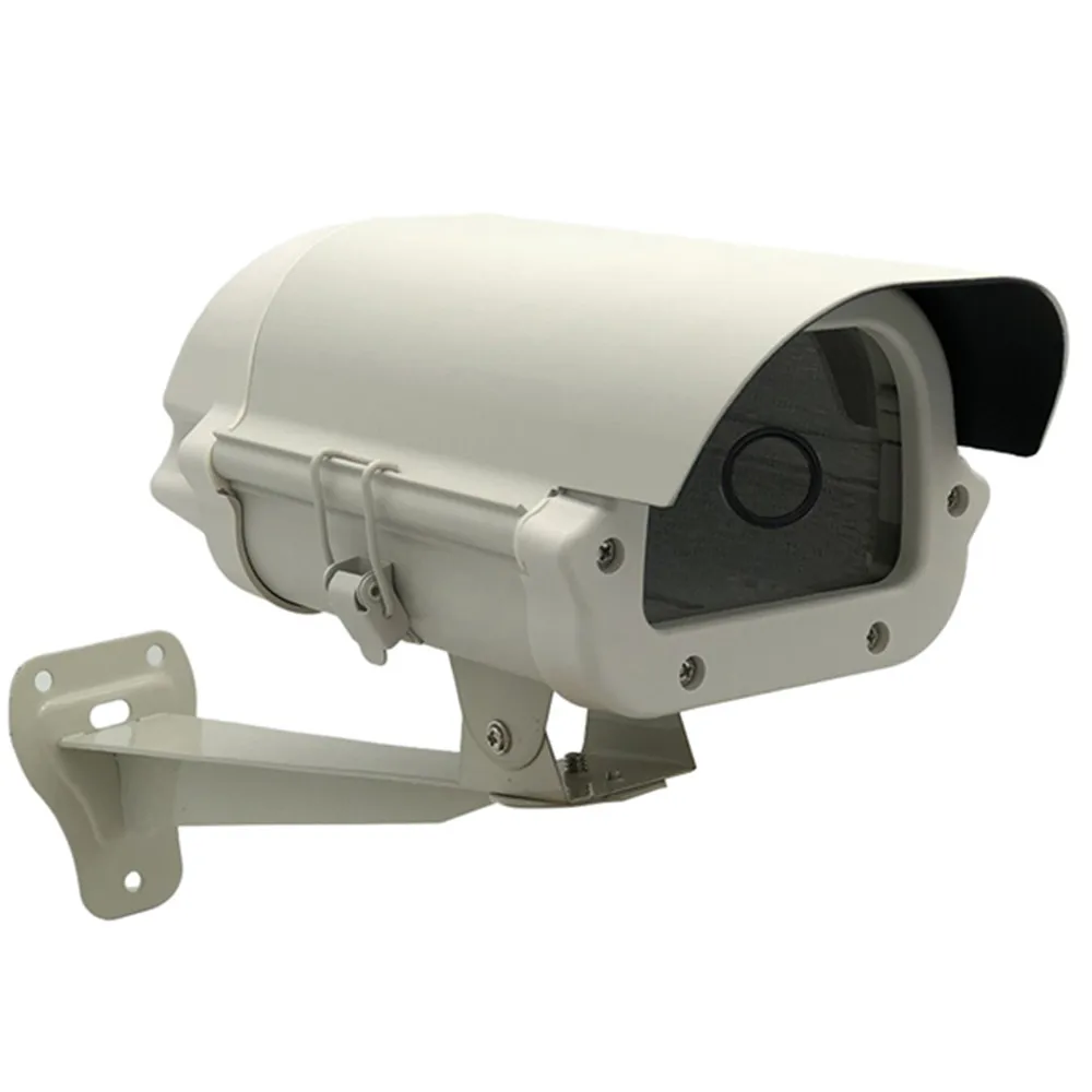 Security CCTV Camera Housing Kit with Wall Mounting Bracket Outdoor Waterproof Dustproof Enclosure Casing Camera Protection Box view 3