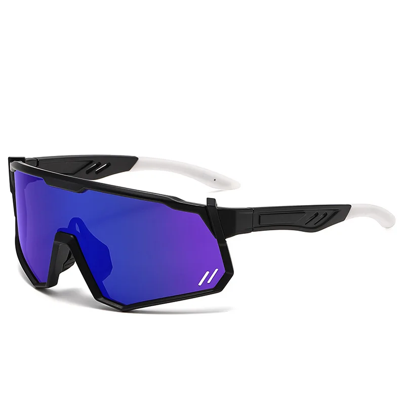 نظارات شمسية لركوب الدراجات في الهواء الطلق، نظارات شمسية عصرية مقاومة للرياح، عدسات ميركوري، نظارات شمسية رياضية 98511 #4