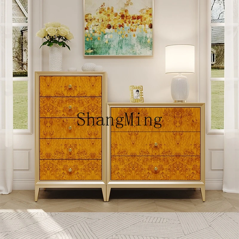 

SM simple chest cabinet, household living room against the wall, porch cabinet, bedroom bedside storage, drawer cabinet