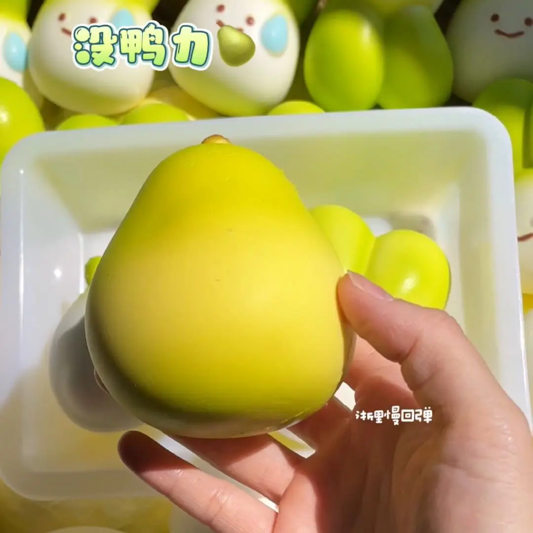 

Реалистичная груша, влажная, мягкая, фруктовая, щепотка, игрушка-непоседа, отстой палец, груша, медленно растущая, для снятия стресса, забавная, сжимаемая, мягкая игрушка в подарок