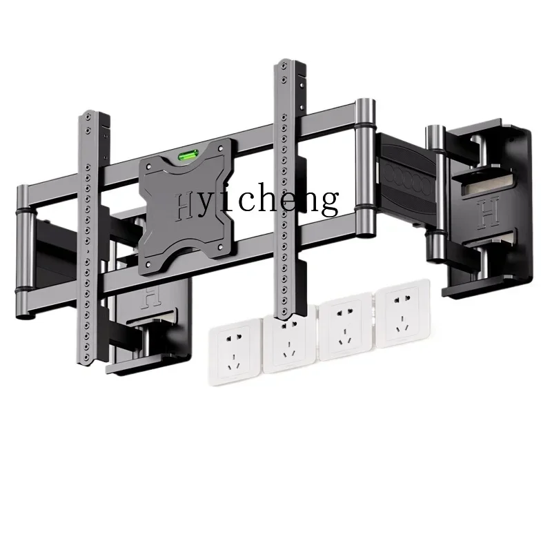 

ZK ultra-thin embedded TV telescopic hanger universal bracket for hanging on the wall