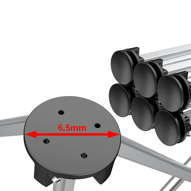 منضدة عمل الساق العنكبوتية متعددة الوظائف منصة تشغيل قابلة للطي تلسكوبية حامل ثلاثي القوائم يدعم 4/6/8/9/10/12/15 أرجل #4