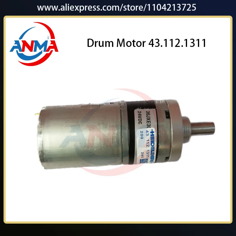 

1 Piece GTO52 MO Motor 43.112.1311 heidelberg offset printing machine Suction Drum Motor 24V 43.112.1311