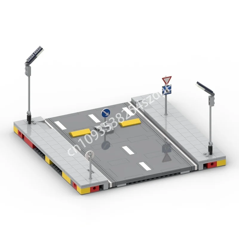 

1439pcs MOC MILS Roundabout Cityed Model Building Blocks Construction Creative Idea Toys Education Christmas Gift Brick Kids