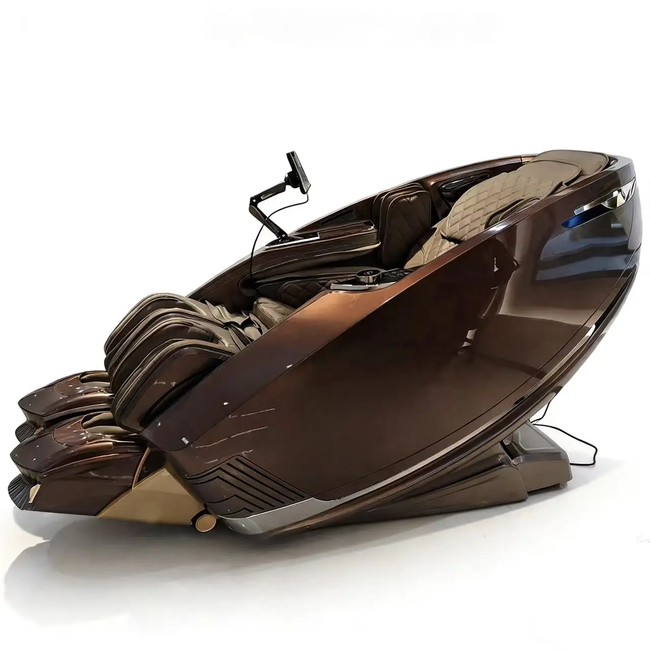 New Arrival Big Full Body Airbags Hand Acupressure Pads 4D Massage Chair With Individual Leg Stretching