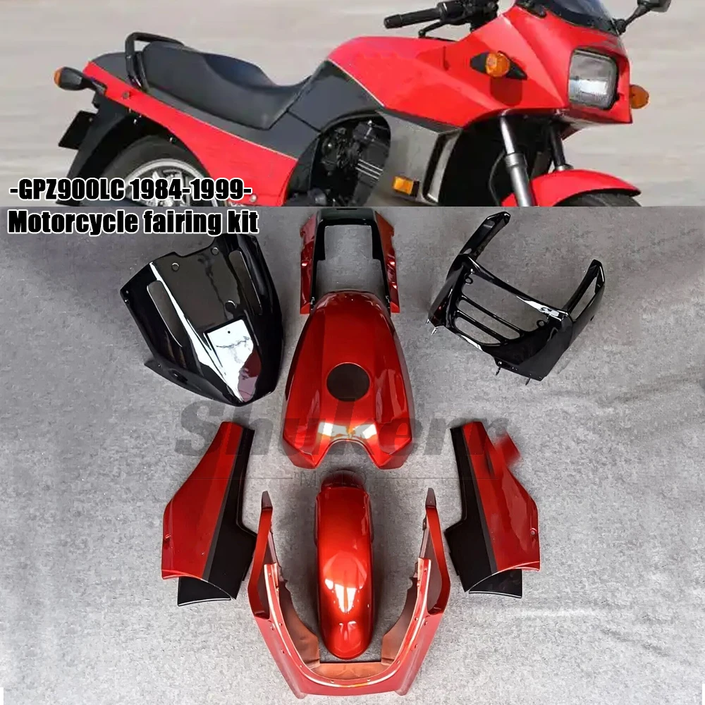 

Shukerr Moto New Abs Plastics Motorcycle Fairing Kit Fit for Kawasaki Gpz900Lc 1984-1999 Gpz900 1985 1986 1991 1992 1993 1994 95