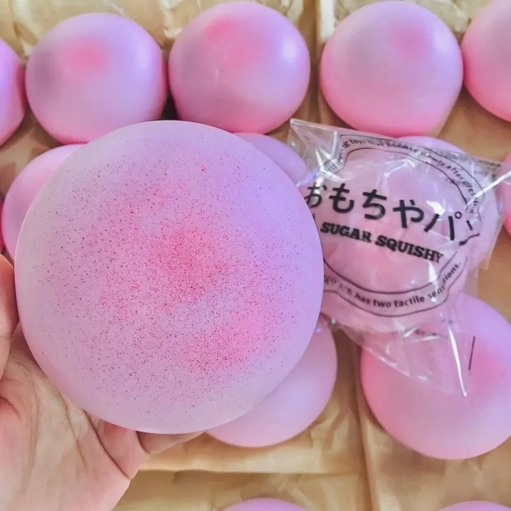 Pink Steamed Bread Wet Soft Toys Slowly Rise, Sensory Irritability Relieves Anxiety and Stress, Hyperactive Adult Gifts.