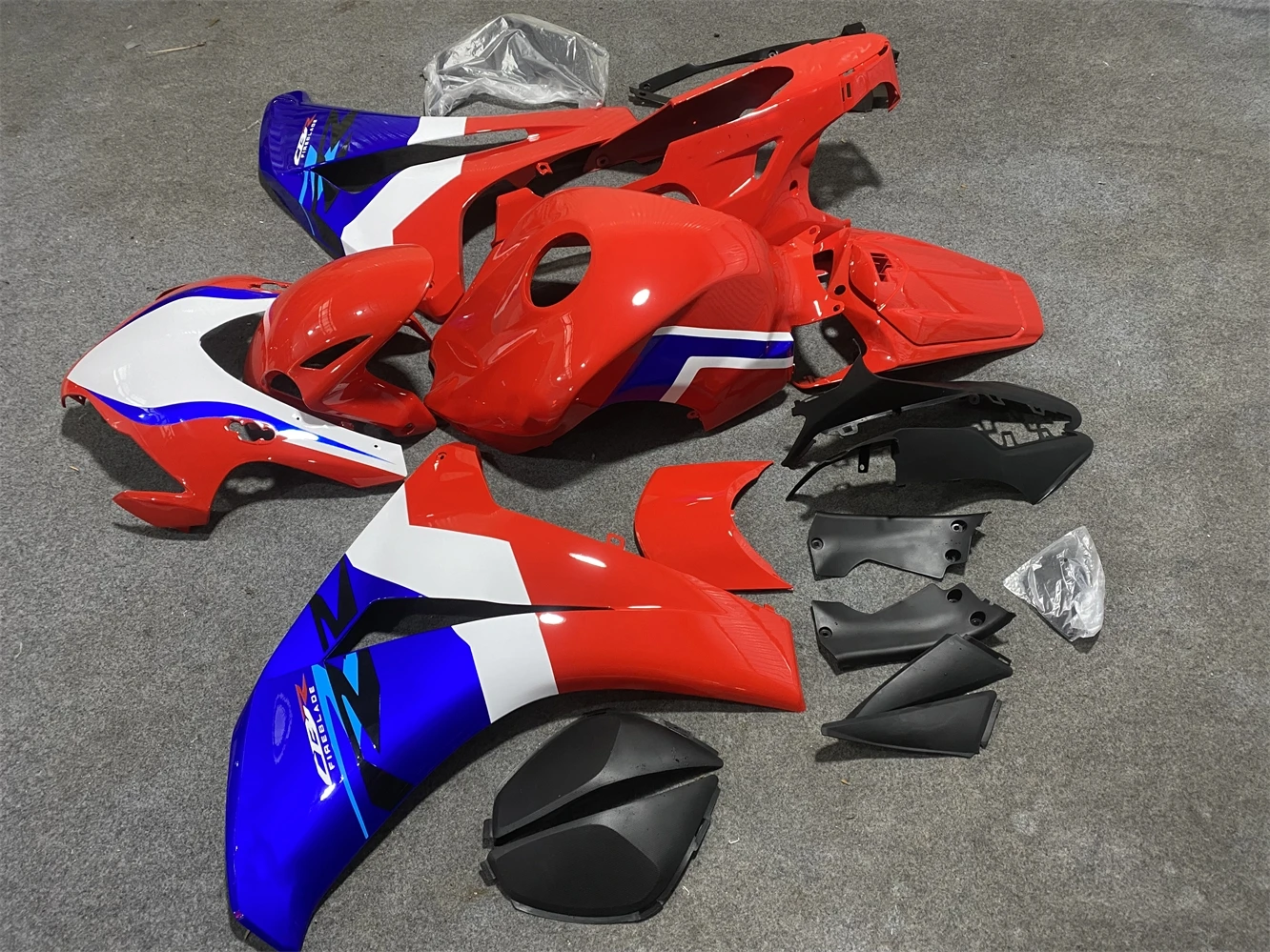 Motorcycle ABS fairing kit for Honda CBR1000RR CBR1000 08 09 10 11 2008 2009 2010 2011 Red, blue and white body