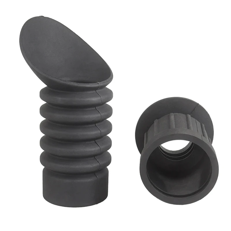 Imagem -03 - Anti-impacto Flexível Tactical Eye Guard Recoil Protector Capa para Rifle Scope Eyeshade Telescópio à Prova de Choque 3845 mm
