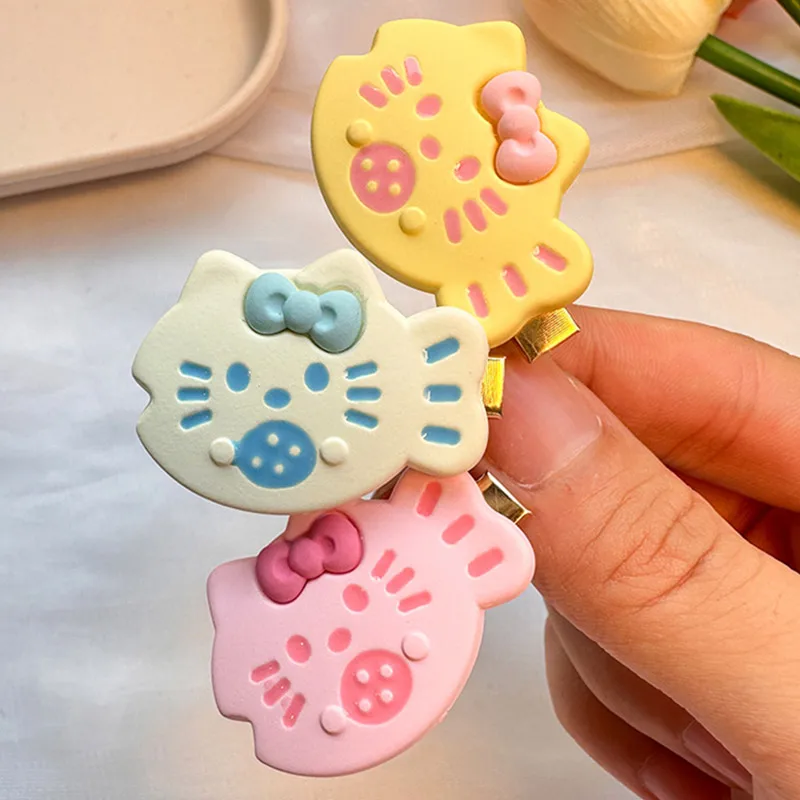

Cute Cat Fish Hair Clips Sweet Girl Cartoon Sided Clips Japanese Duck Tongue Clip Barrettes Princes Kids Headwear Hair Accessory