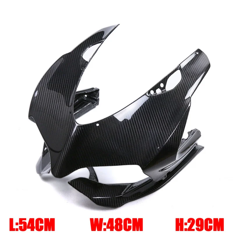 

Подходит для Ducati Panigale 1199/1299 модифицированного переднего обтекателя из углеродного волокна