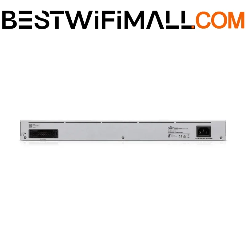 

UBIQUITI USW-Pro-24-POE 24 Port PoE Layer 3 Switch Pro 16 x GbE PoE+ 8xGbE, PoE++ 400W, 2x10G SFP+ Ports, 88 Gbps Capacity