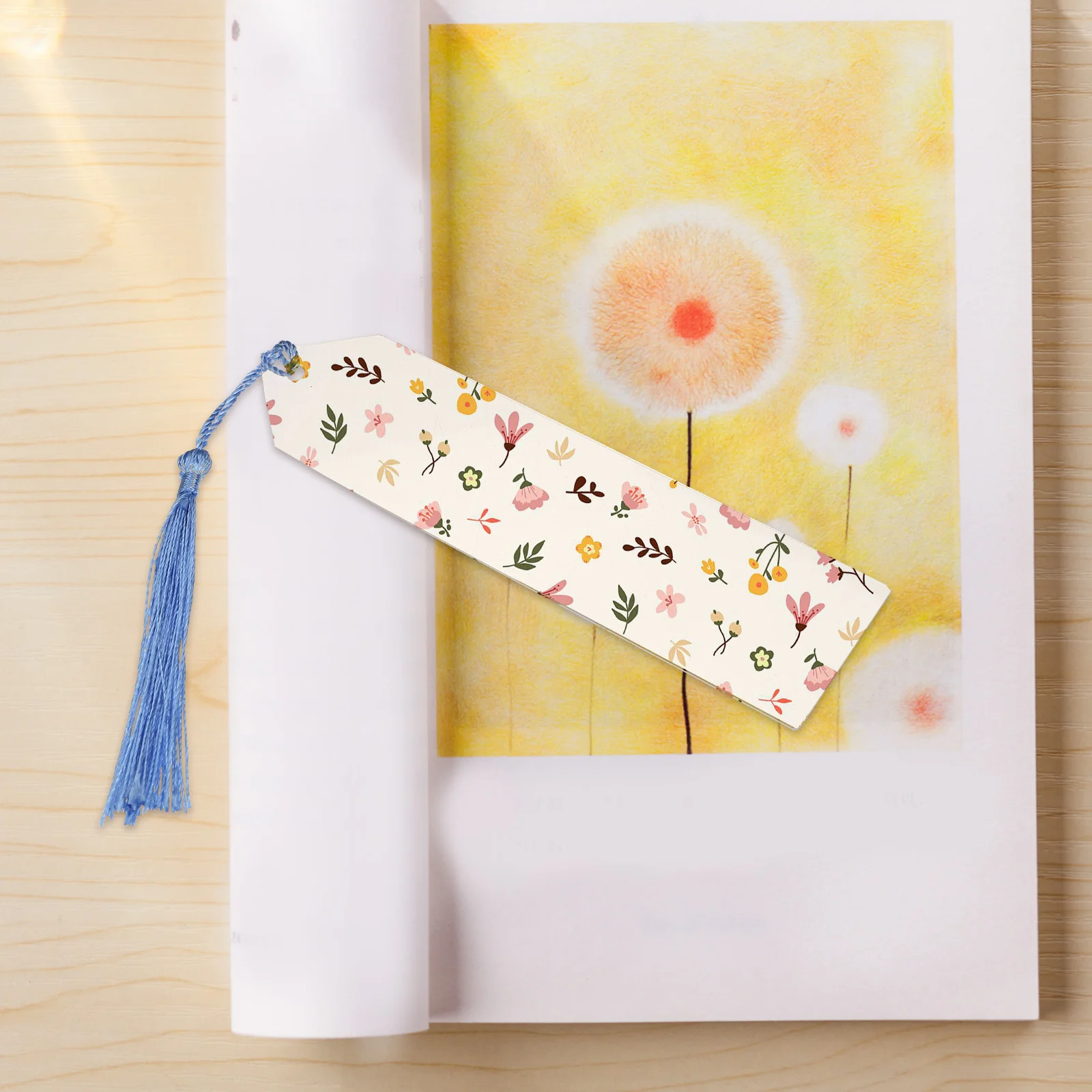 

1Set Acrylic Tassels Bookmarks Blank DIY Lightweight Page Marker Reading Supply Gift Acrylic Bookmark Blank