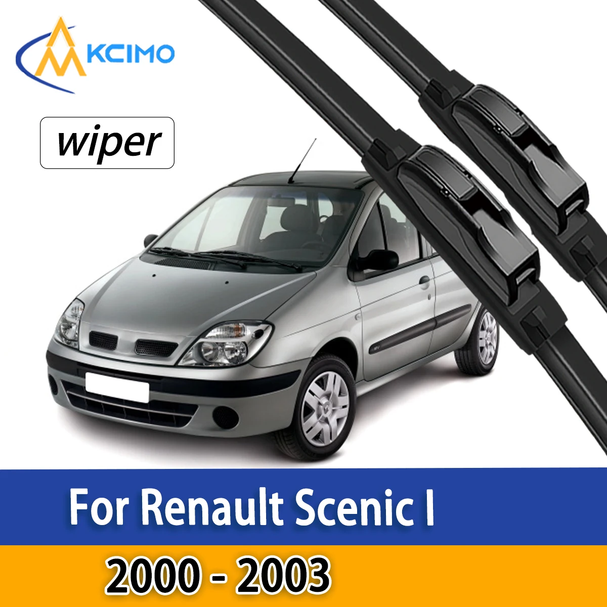 

All Weather Durable Wiper Blades For Renault Scenic I RX4 2000-2003 Front Windscreen Wiper Full Set
