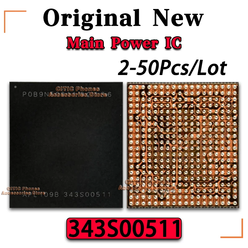 2-50Pcs/Lot New Original PMU 343S00511 Main Power IC For iPhone 13 Series 13 Mini 13Pro 13ProMax Big Power IC Chip