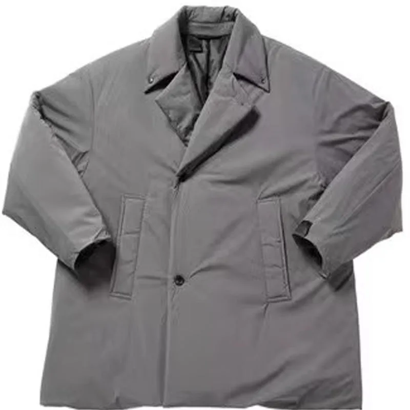 

Japan Style Mid-length Cotton Jacket N.HOOLYWOOD Thickened Cotton Waterproof Coat