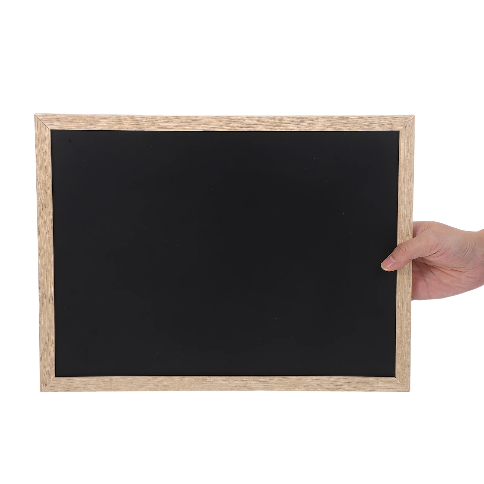 2 قطعة علامة السبورة الخشبية 40x30 سنتيمتر/15.7x11.8 "مستطيل لوحة رسائل الطاولة لبوفيه مطعم مقهى حفلة العرض #3