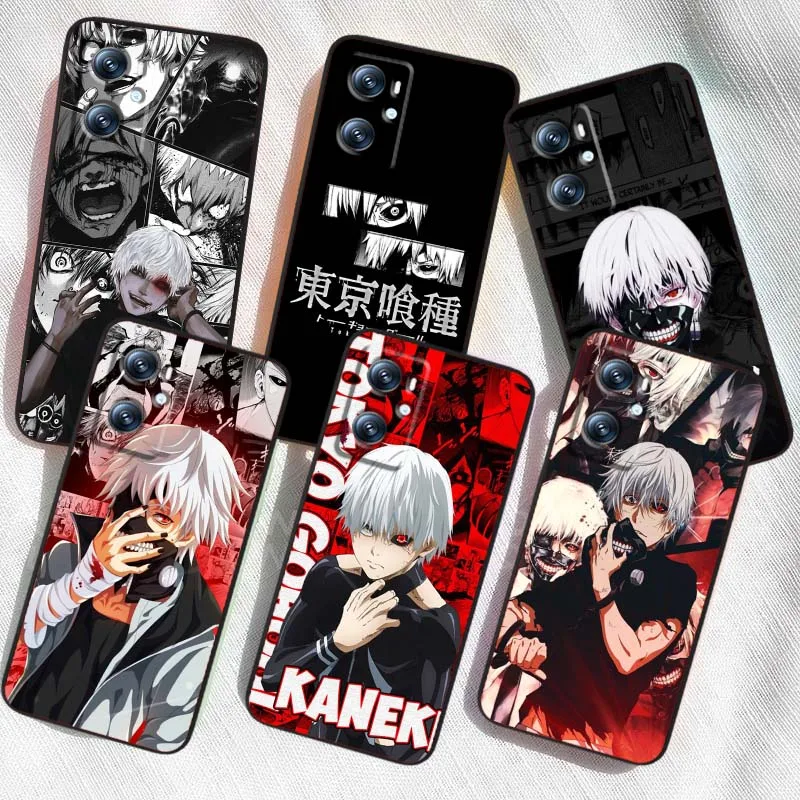 

T-tokyos G-Ghouls Anime For OPPO Reno 7 A96 A40 A58 5 6 Realme GT A74 A78 Neo2 A74 A78 Find X5 X3 X7 X8 Black Phone Case