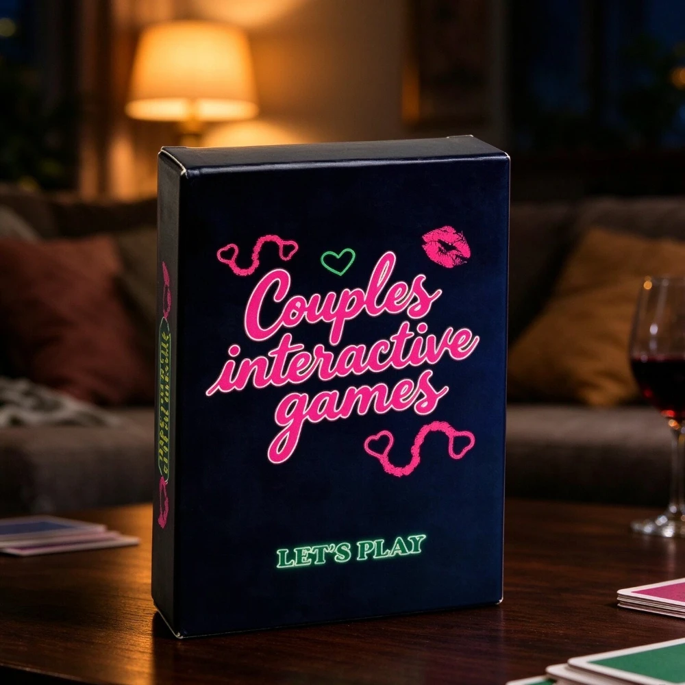 Couple Sex Game Cards English Edition Intimate Cardstock Playing Cards Adults Game18 Sex Toys for Married Couples Interactive