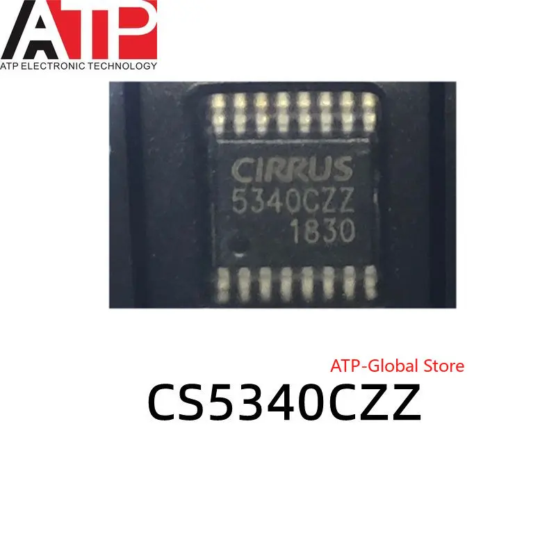 5PCS Real picture shooting of new original CS5340CZZ CS5340-CZZR audio A / D converter chip