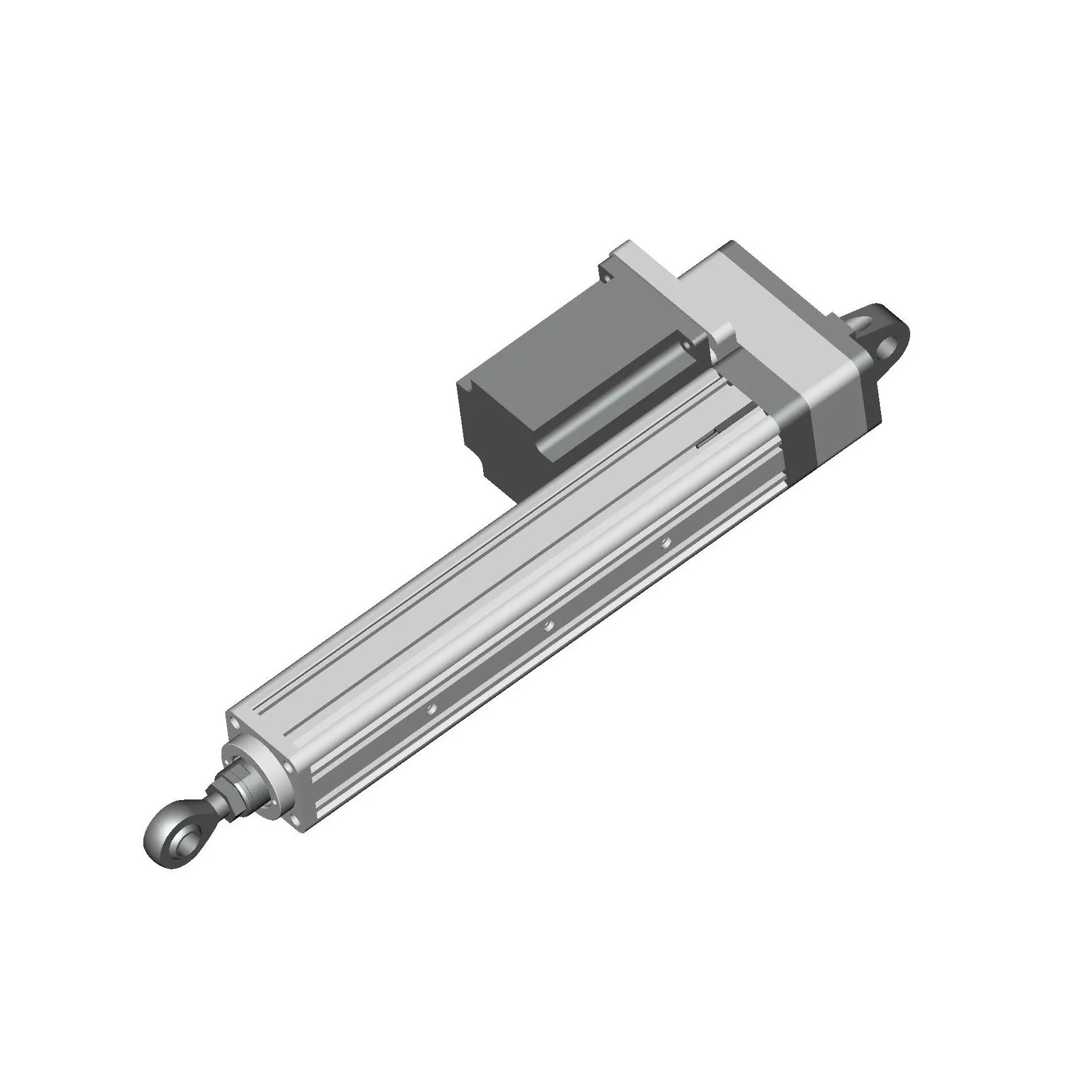 5-800mm stroke cylinder closed-loop stepper motor electric cylinder high positioning accuracy electric telescopic cylinder