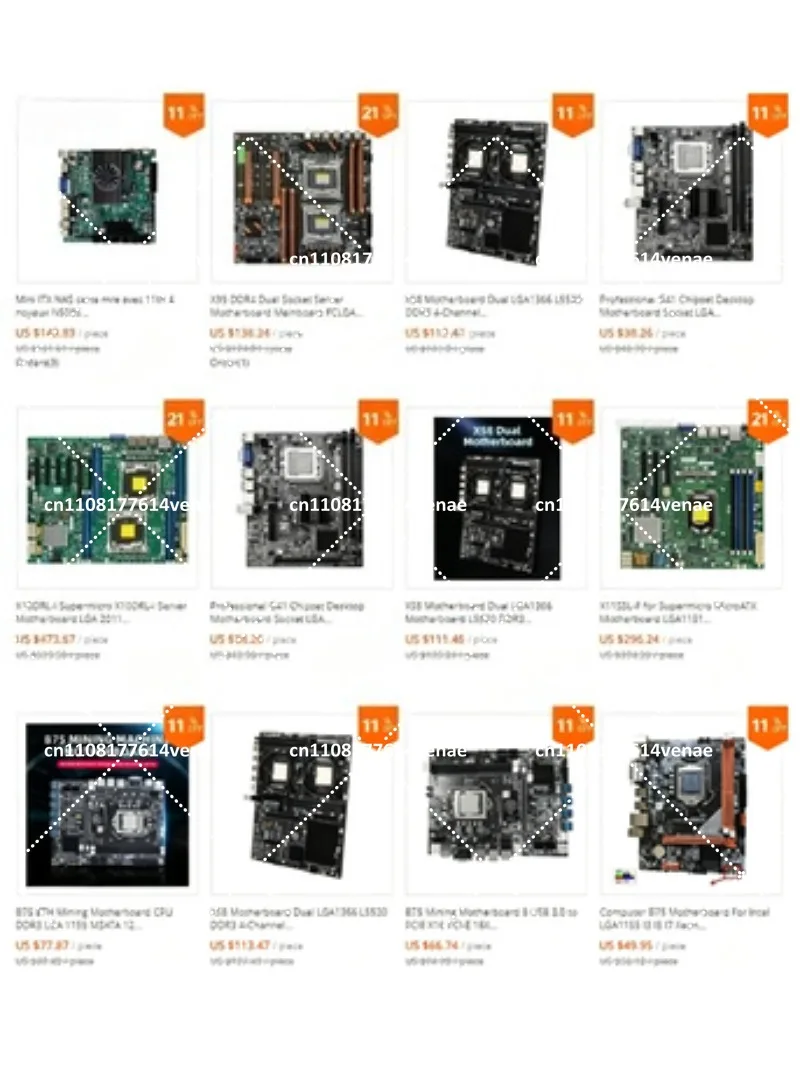 Motherboard for AMD EPYC 7002 Series Processor CPU Socket SP3