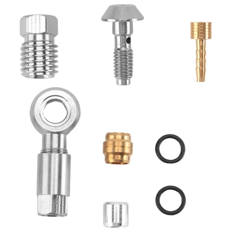 Y67A-Bike Hydraulic Hose Fitting Insert Banjo For Magura MT4/MT6/MT8 Bicycle Accessories Parts