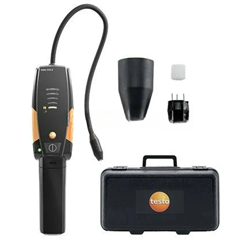 Testo 316-3 냉매 누출 감지기는 CFC, HFC, FC, 0563, 3163를 감지할 수 있습니다. 새 제품 재고 있음