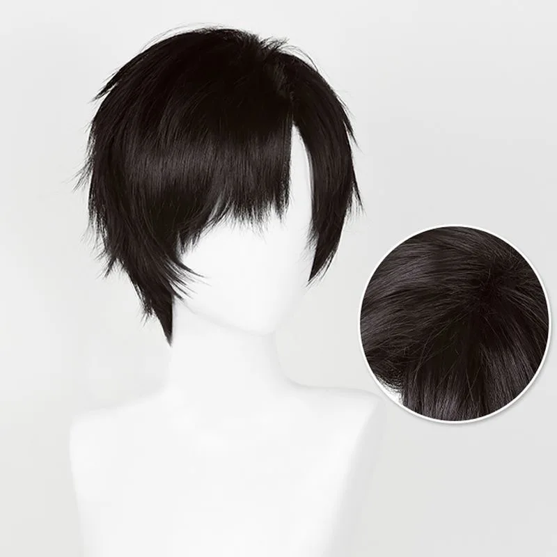Cosplay Anime Wig Easy To Shape, 2D Character Role Play Hairpiece for Comic Con Events