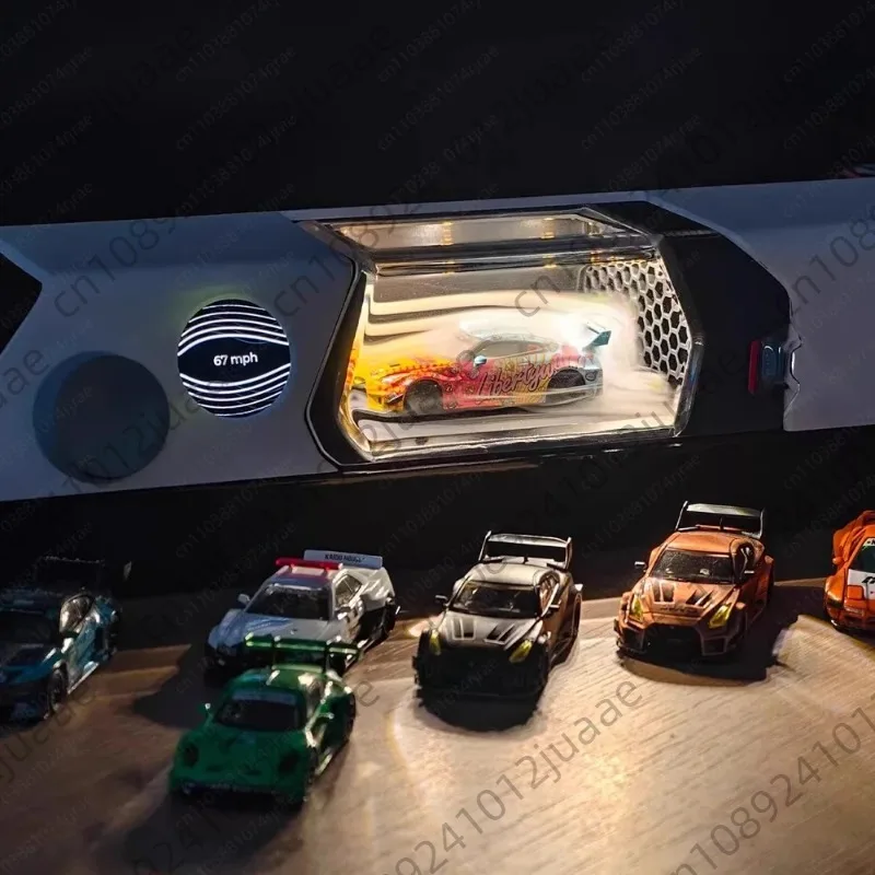 

Аэродинамическая модель для тестирования автомобилей в масштабе 1:64 (настольная, без автомобиля)