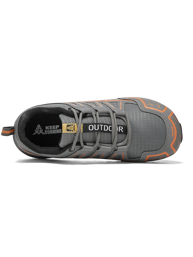 Herren-Wanderschuhe für den Außenbereich, wasserdicht, rutschfest, für jedes Gelände, Sportschuhe mit breiter Zehenpartie, zum Wandern, Radfahren, Camping, Jagd, Wanderschuhe – Detail 7