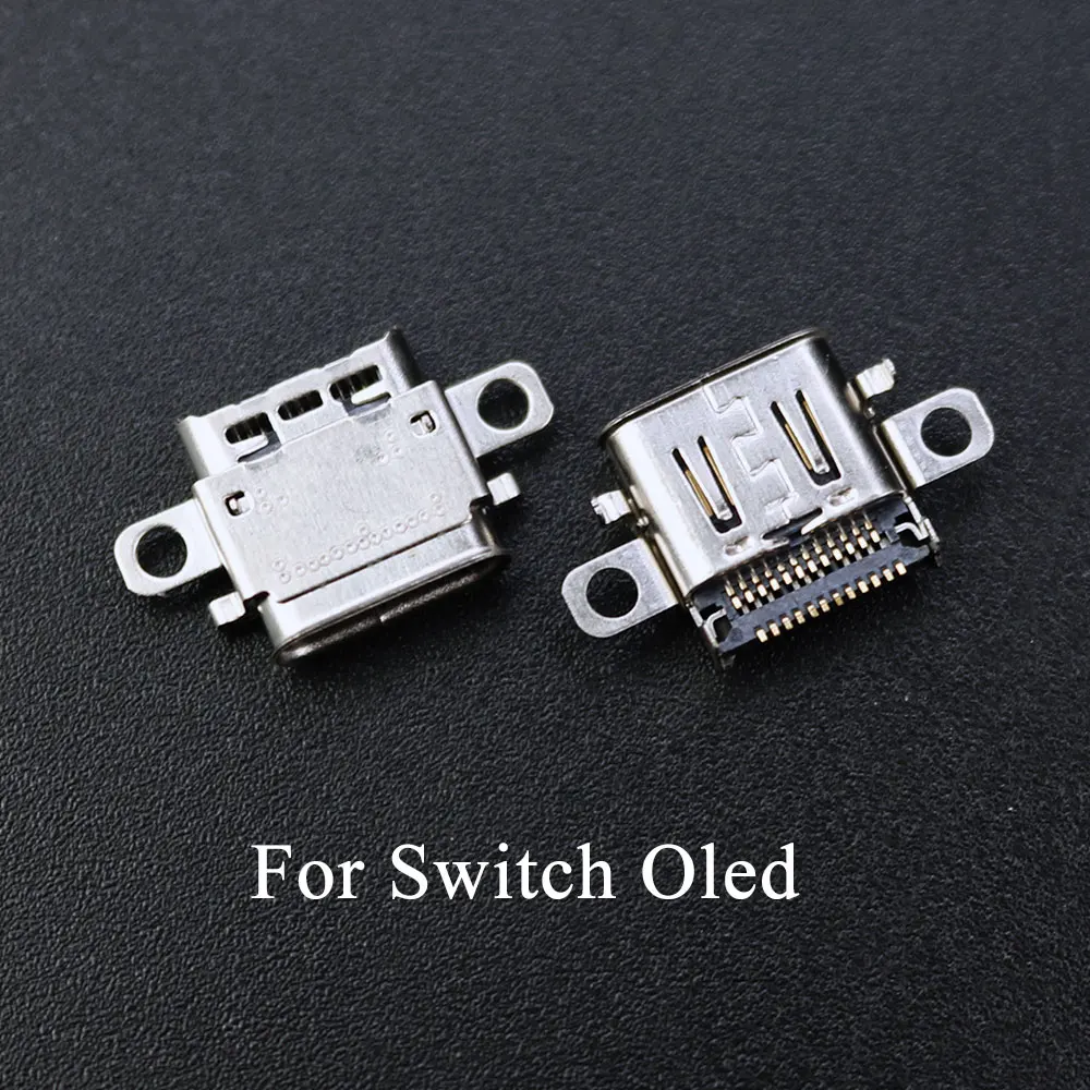 JCD 1Piece Original Charging Port For Switch NS Lite / Oled / Pro Console  Type-C  USB Connector Female Charger Socket