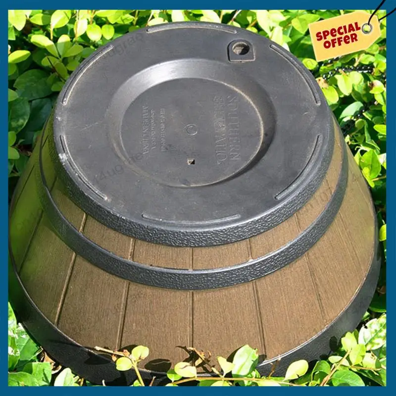 

-A15I Цветочный горшок Бочка для растений Цветочный горшок Смола Подвесная веревка Вешалка Корзина Открытый домашний сад Декор для балкона Кашпо