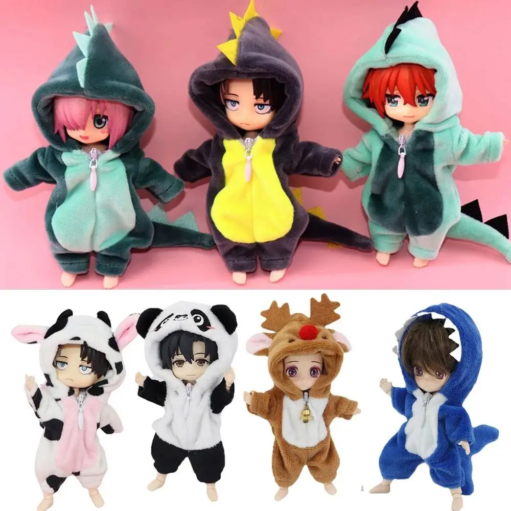 Cartoon Accessories GSC YMY Jumpsuit 1/12 BJD Molly BJD Doll Clothes Dinosaur Doll Clothes Doll Clothes Ob11 Clothes