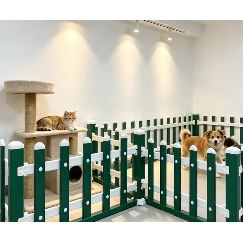 Small Animal Separation Galvanized Steel Pet Fence Cat Rabbit Safety Barrier