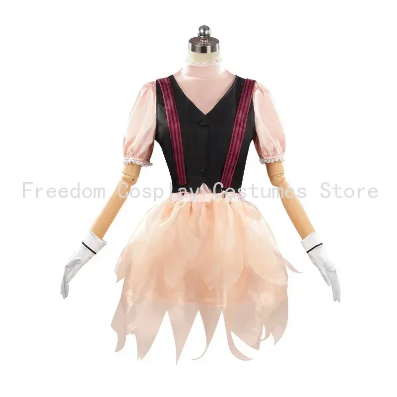 

Костюм для косплея из фильма IF Blossom, полный комплект, топы, юбка, униформа для женщин, наряд для взрослых, карнавальная одежда на Хэллоуин, ролевые игры;