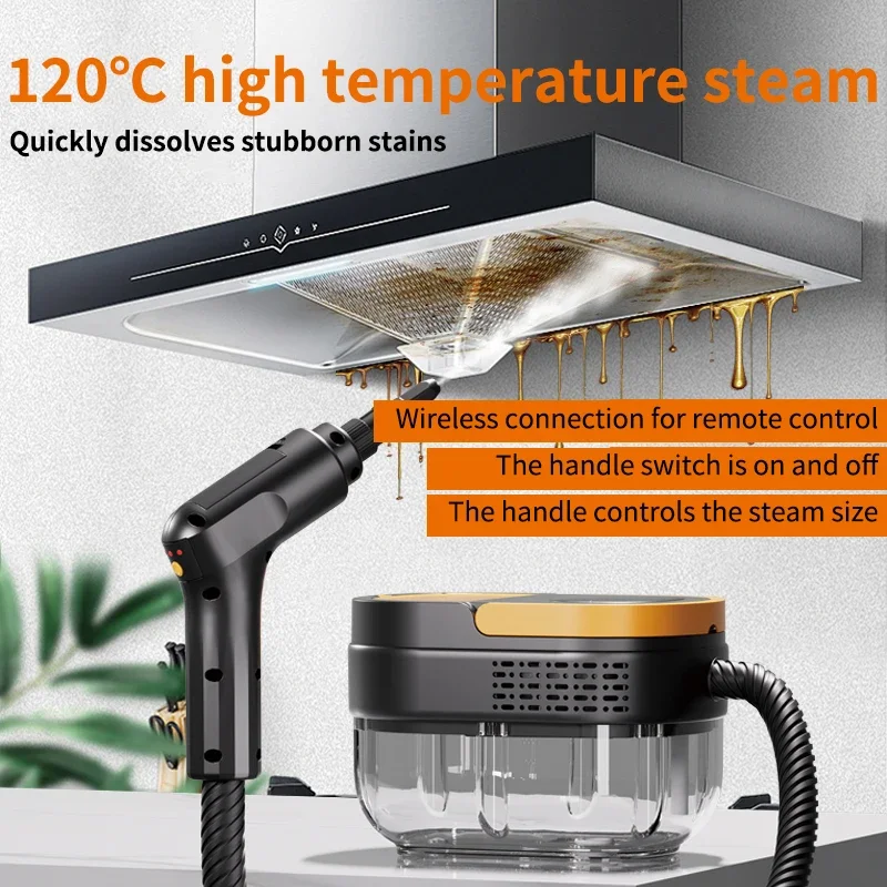 Professional household high temperature 2500 watt steamer cleaning machine Multifunctional carpet floor window steam cleaning