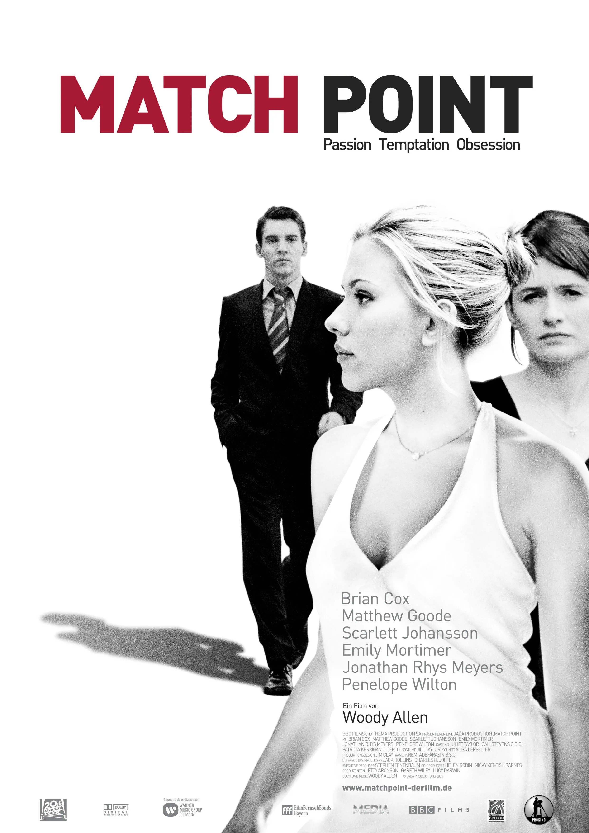 Hot Rare Movie Match Point (2005) Art SILK POSTER Wall Art Home Decorative painting