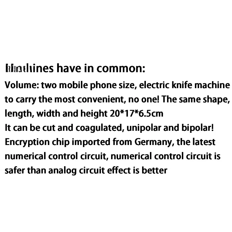 

Электрический нож высокой частоты 2026 года выпуска для бытового использования (пластиковый корпус)