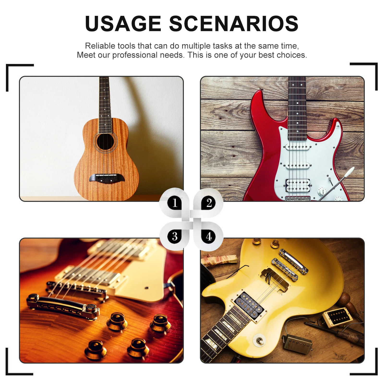 

240pcs Guitar Hardware Accessories Kit Black Steel Screws Springs For Electric Guitar Mounting Tool Diy Repair Supplies