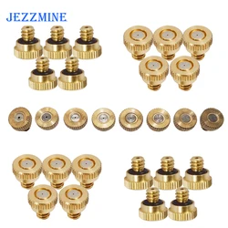 10Pcs Lage Druk Hoge Kwaliteit Messing Fog Misting Nozzles Tuin Connectors Water Irrigatie Sprinkler Fittings