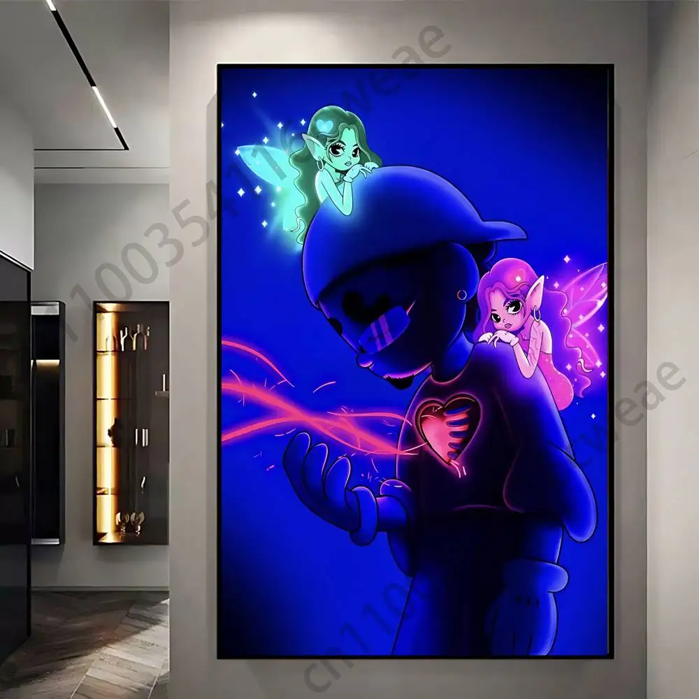O-Omar C-Courtz Por Si Manana No Estoy Wall Art Poster Print Wall Decor for Living Room Bedroom Home Decoration