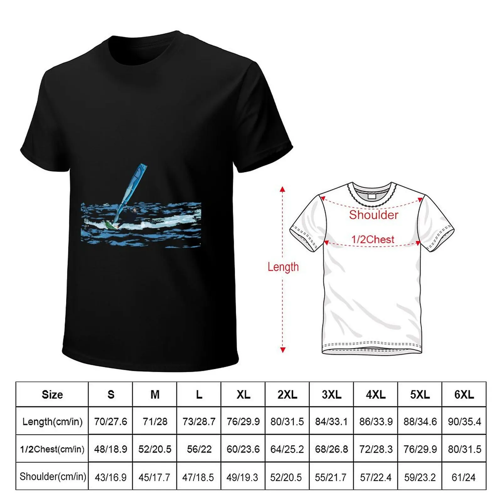 Windsurfing, Windsurfer T-Shirt Mechanic Work Tee Shirt