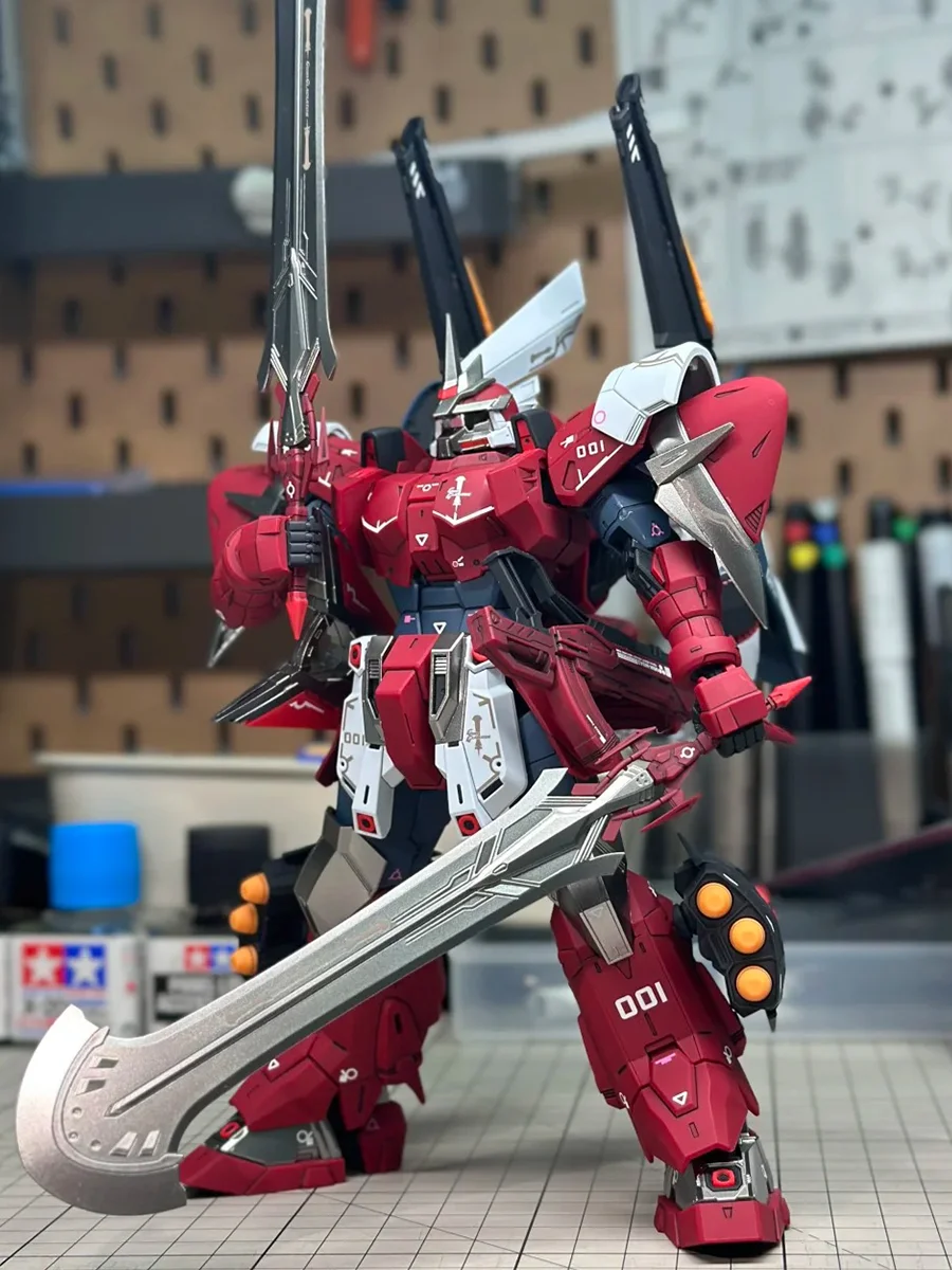 

MG 1/100 Ginn Gladiator ZGMF-1017GR Assembly Model Kit HUANYING Action Figures Robot Plastic Model Toys for Collection