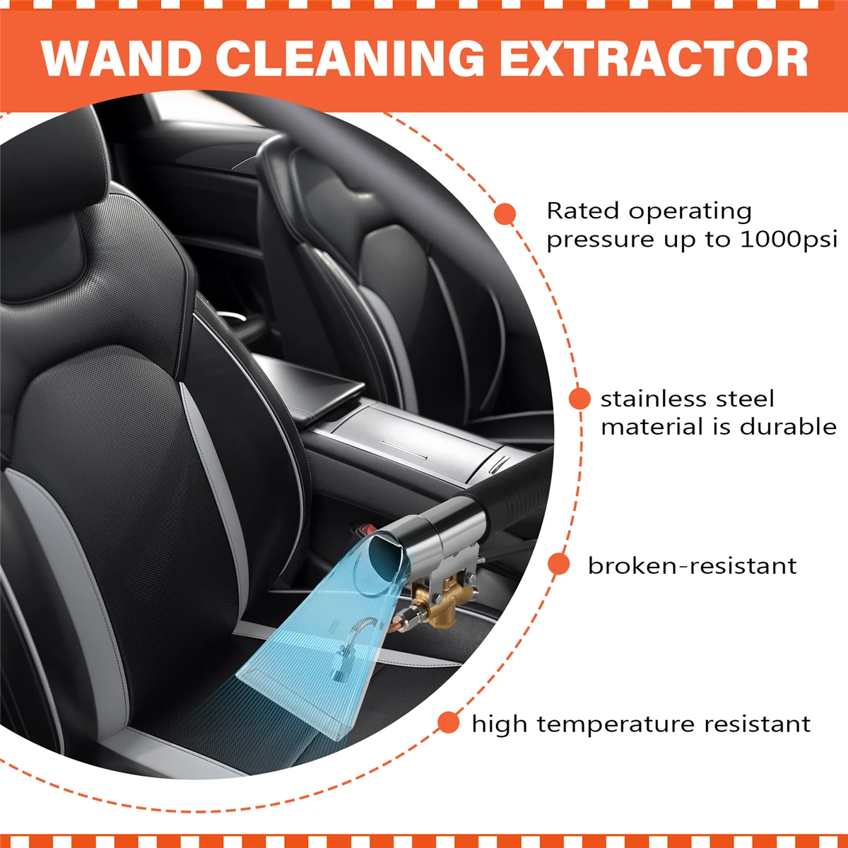 Carpet Extractor Upholstery Carpet Cleaning Extractor Machine Auto Furniture Cleaning Hand Tool YDH