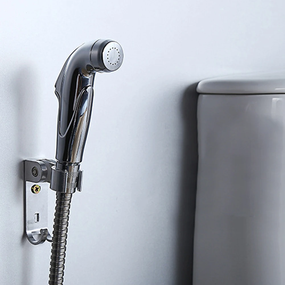 

Легкий, практичный, чрезвычайно высококачественный душевой шланг для биде с распылителем, эргономичный ручной шланг с наддувом, серебристый