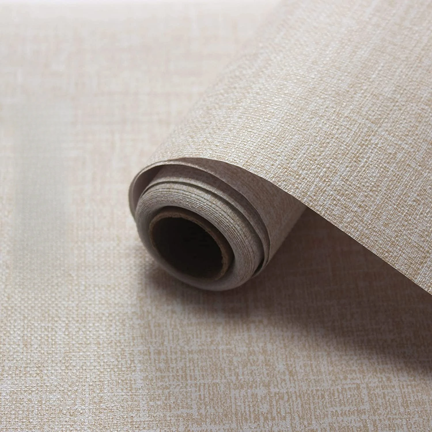

Grasscloth Peel and Stick Wallpaper Linen Self Adhesive Wallpaper Waterproof Removable Contact Paper for Cabinets Countertops