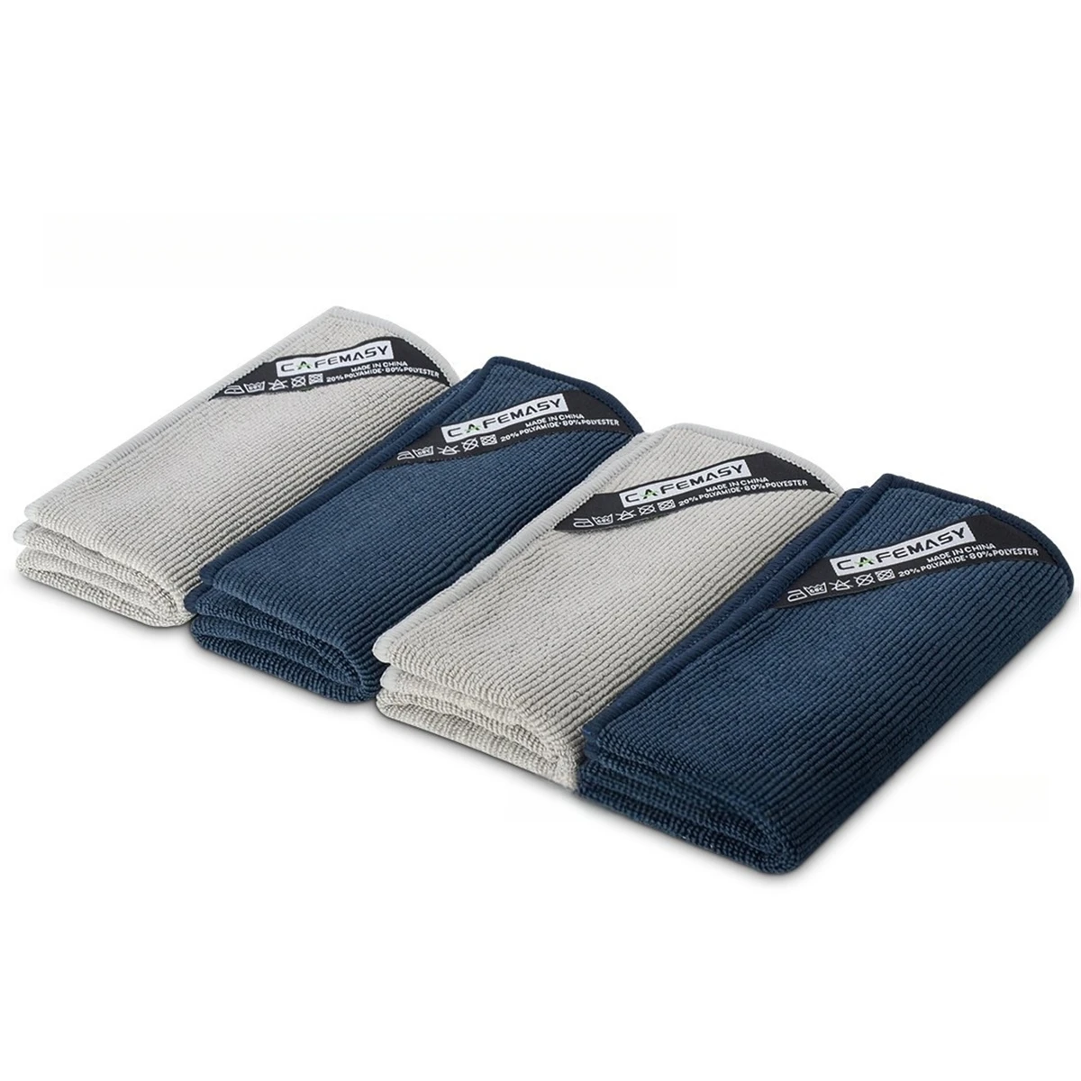 

Compact Microfibre Towels for Espresso Cleaning 4 PCS Set for Efficient Use in For Kitchen and Commercial Settings