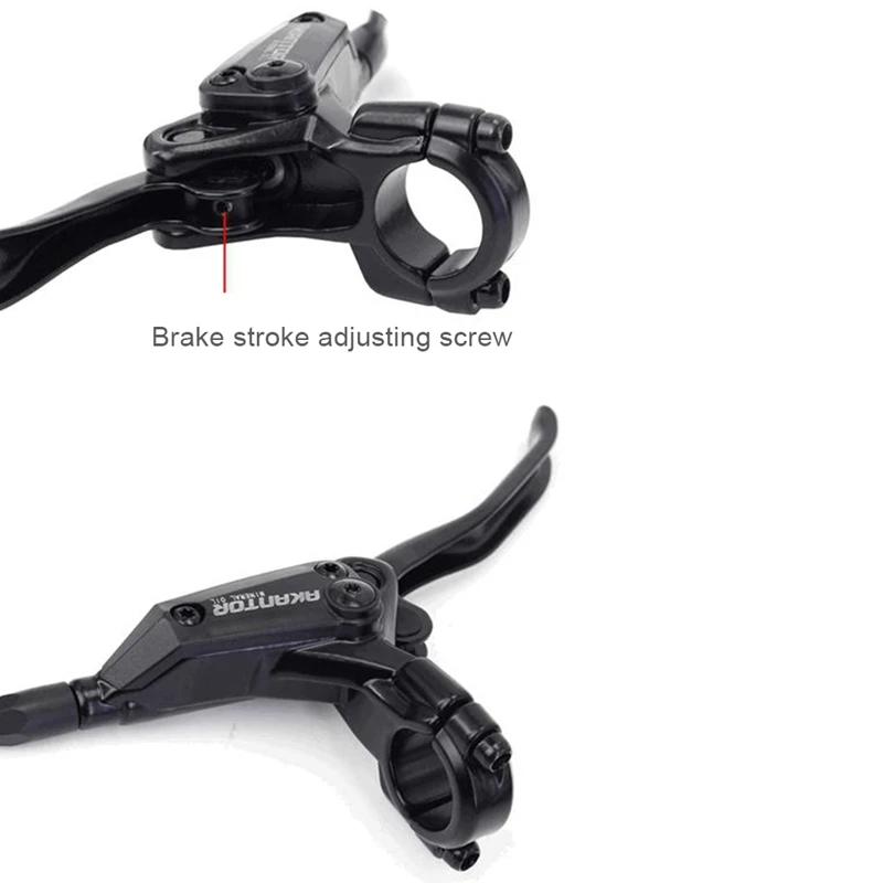 AKANTOR MTB Hydraulic Disc Brake Calipers 160Mm Brake Disc Rotor Front Right / Left Rear 800/ 1400Mm